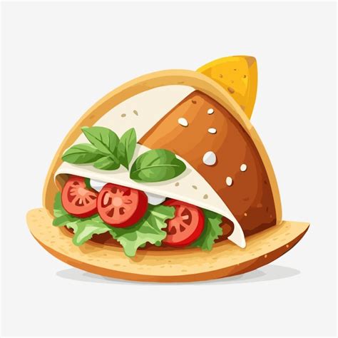 Vector De Tacos Em Fundo Branco Vetor Premium