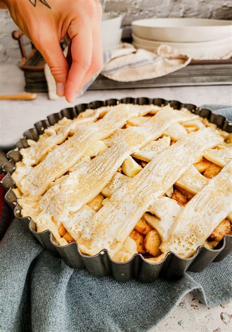 Salted Caramel Apple Tart Savoring Today