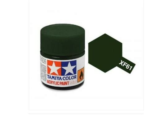 Tamiya 81761 Acrylic Mini XF-61 Dark Green Paint