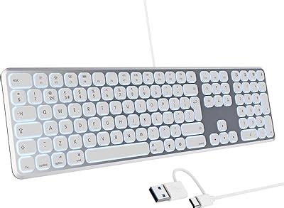 E&Woma Bluetooth Keyboard Wireless 84 Circle Keys UK Layout Multi ...