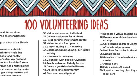 100 Volunteering Ideas | American Indian Council on Alcoholism, Inc.