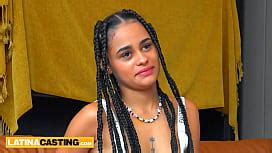 Latina Casting Bubble Butt Brunette Newbie Fucks The Big Dick Agent Xnxx