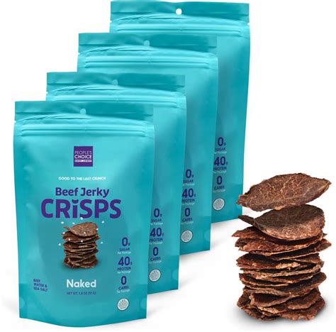 Amazon Brooklyn Naked Tender Air Dried Grass Fed Steak Slices 12 Oz Bag Grocery