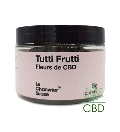 Tutti Frutti Fleurs De Cbd G Le Chanvrier Suisse Folium Boutique