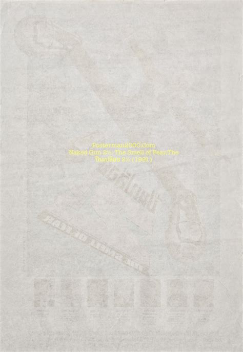 Naked Gun 2 1 2 The Smell of Fear The ปนเปลอย 2½ Posterman 2000