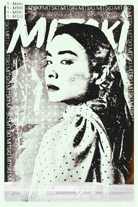 Best Yzixulet Mitski A Burning Hill Puberty Poster Retro Metal Tin