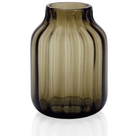 Ваза стеклянная 25 см коричневая CR17201 - купить за 8698 руб в ...