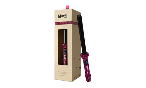 Naked Hair Ceramic Curling Wand Groupon Goods