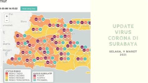 Update Virus Corona Di Surabaya Maret Sembuh Tambah Ppkm