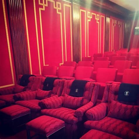 Inside The White House Movie Theater