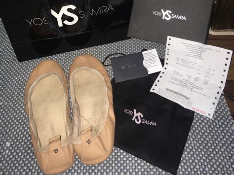Authentic Yosi Samra Nude Flats Women S Fashion Footwear Flats Sandals On Carousell