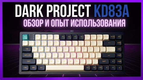 ТОП ЗА СВОИ ДЕНЬГИ! Обзор Dark Project KD83A g3ms Sapphire - YouTube