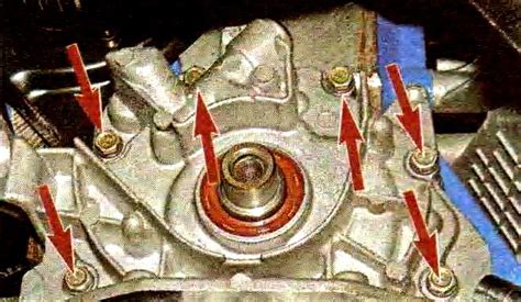 Замена масляного насоса лада гранта 16 клапанная - 98 фото