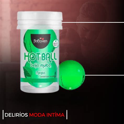 Bolinhas Explosivas Hot Ball Lubrificante Intimo Hot Menta Sabor Menta Shopee Brasil