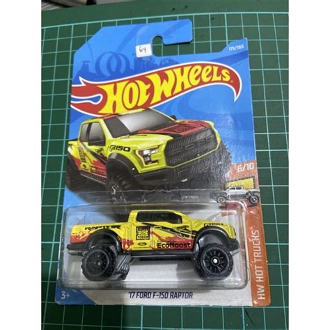 Jual Hotwheels Hot Wheels Ford F Raptor Kuning White Biru Shopee Indonesia
