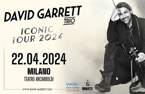 David Garrett Trio Iconic Tour