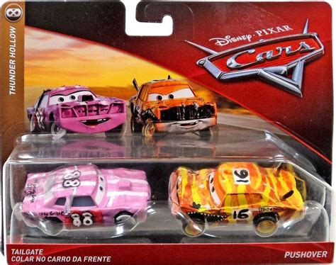 Mattel Cars 3 Thunder Hollow Tailgate Pushover Set Of 2 Skroutzgr