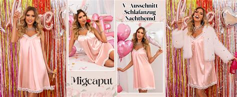 Migcaput Women S Sexy Negligee Summer Babydoll Satin Lingerie Sleeveless Short Night Dress Lace
