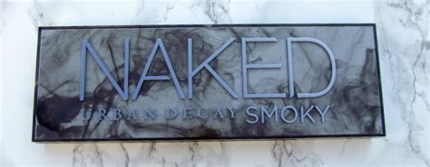 Acesparklestar Urban Decay Naked Smoky Palette Swatch And Review