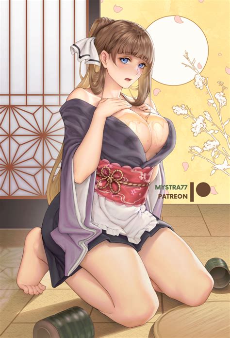 Kimono Clover By Mystra Hentai Foundry