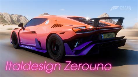 Italdesign Zerouno Forza Horizon 5 YouTube