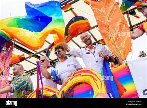 Brighton East Sussex Uk 3rd Aug 2019 Members Of The Gay Mens