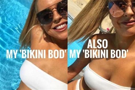 London Model Posts Side By Side Photos On Instagram To Show The Truth Behind Perfect Bikini