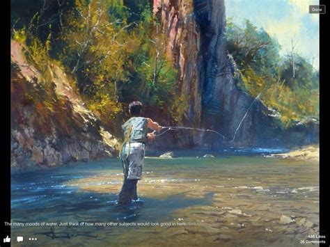 Pin by Frederick Potts on Fly fishing paintings | Fly fishing art, Fish ...