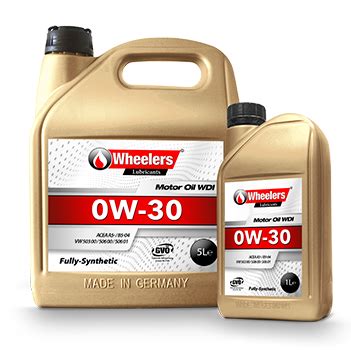 WHEELERS WDI SAE 0W30 | Wheelers Lubricants®
