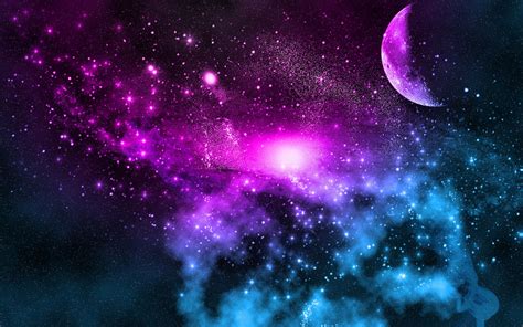 colorful stars background galaxy