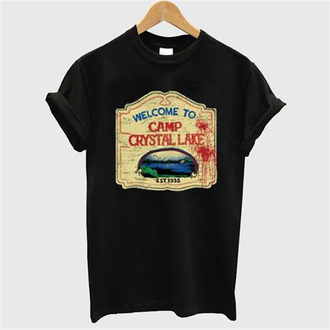 Welcome To Camp Crystal Lake T Shirt