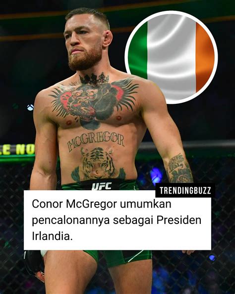 Trendingbuzz | Conor McGregor, petarung MMA dan mantan juara UFC
