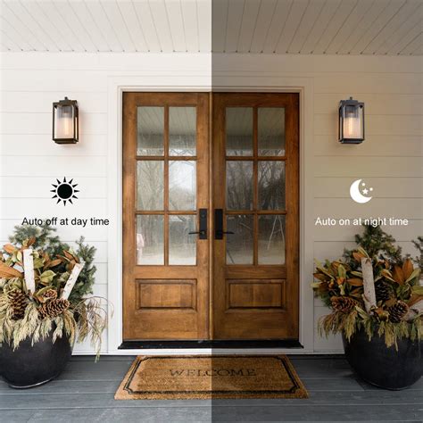 Contemporary 1 Light Lantern Outdoor Wall Sconce Farmhouze Light