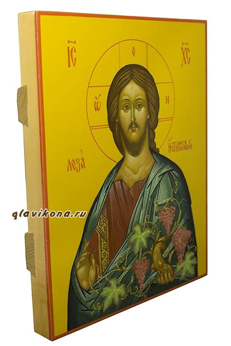 Христос Лоза Истинная, писаная икона на заказ