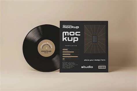 Premium Psd Vinyl Album Cover Mockup