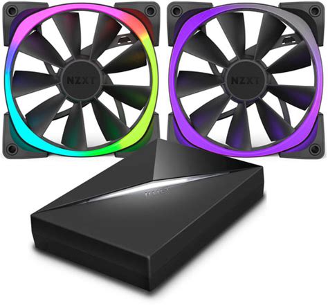 Линейка NZXT Aer RGB включает вентиляторы типоразмера 120 и 140 мм с ...