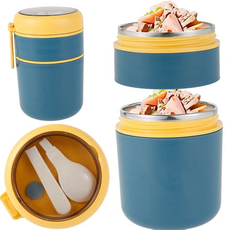 Nyidpsz Insulated Container For Hot Food Wide Mouth Hot Containers For Lunch Thermoses Oz
