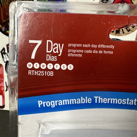 Honeywell 7 Day Programmable Thermostat Rth2510b Sealed Easy To