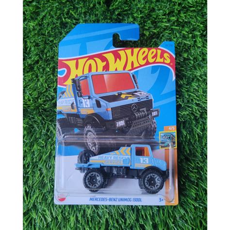 Jual HOT WHEELS MERCEDES BENZ UNIMOG 1300L BIRU HEAVY RESCUE SERVICE 13 UNIMOG Shopee Indonesia