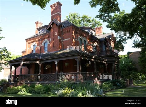 Dalnavert Museum Winnipeg Manitoba Canada Stock Photo Alamy