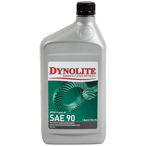 SAE 90 GL4 Gear Oil by Dynolite | Moss Motors