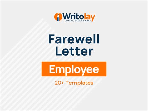 Employee Farewell Letter 5 Templates And Emails Writolay 2023