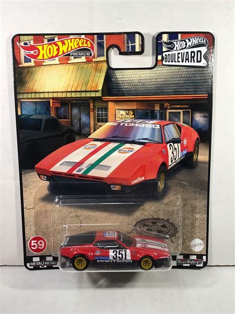 Hot wheels Hotwheels Boulevard De Tomaso Pantera Gruppo 興趣及遊戲 玩具 遊戲類 Carousell