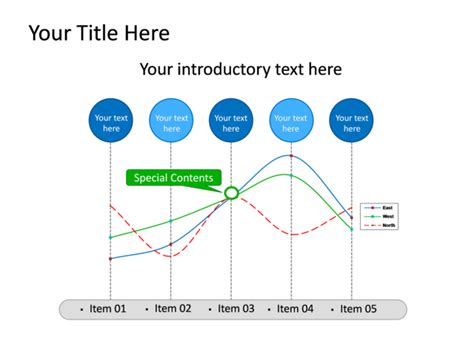 PowerPoint Slide - Line Chart - multicolor - 783-1 | CrystalGraphics.com