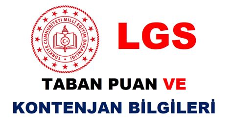 Taban Puan Ve Kontenjanlar Kaya Karakaya Fen Lisesi