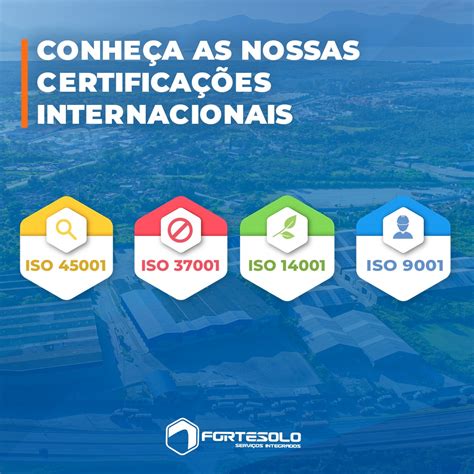 As Certificações Iso São Utilizadas Internacionalmente Aqui No Brasil