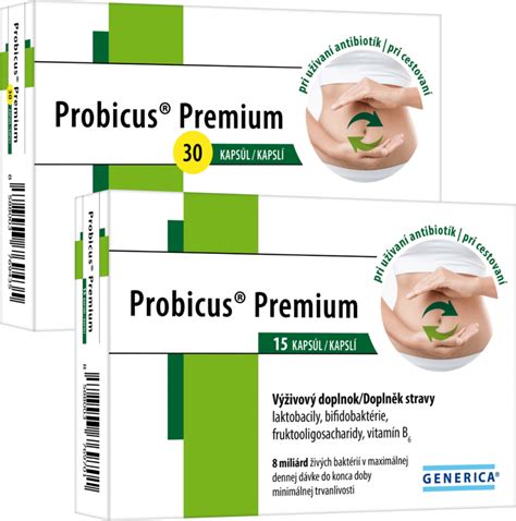 Probicus® Premium, 15/30 kapsúl | GENERICA