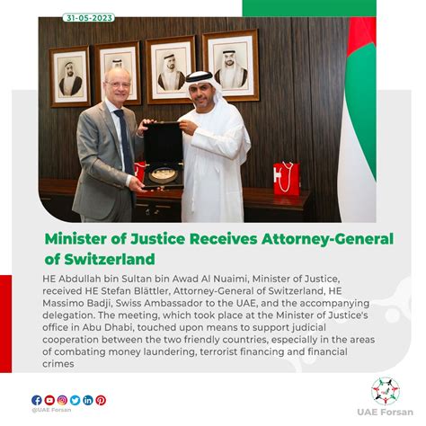 Uae Forsan On Twitter Minister Of Justice Receives Attorney General