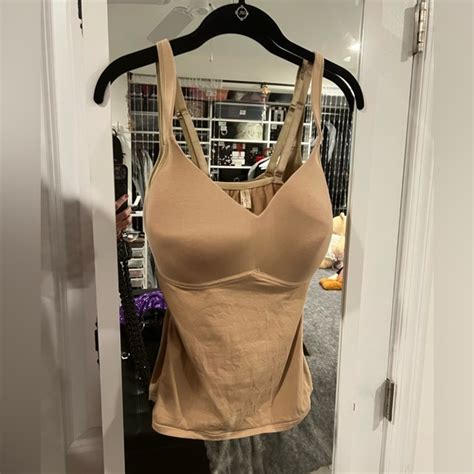 Rhonda Shear Tops Rhonda Shear Nude Padded Camisole Poshmark
