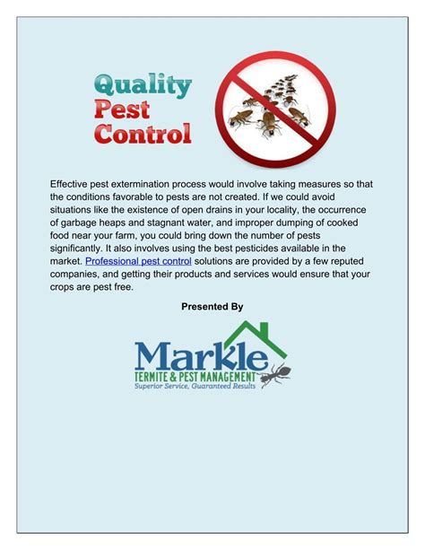 PPT - Effective Pest Control Solution PowerPoint Presentation, free